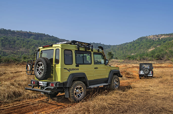 2018 Mahindra Thar vs Force Gurkha comparison